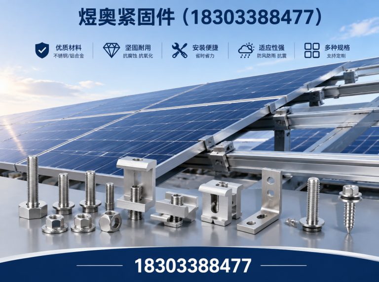 临漳县光伏支架展示图